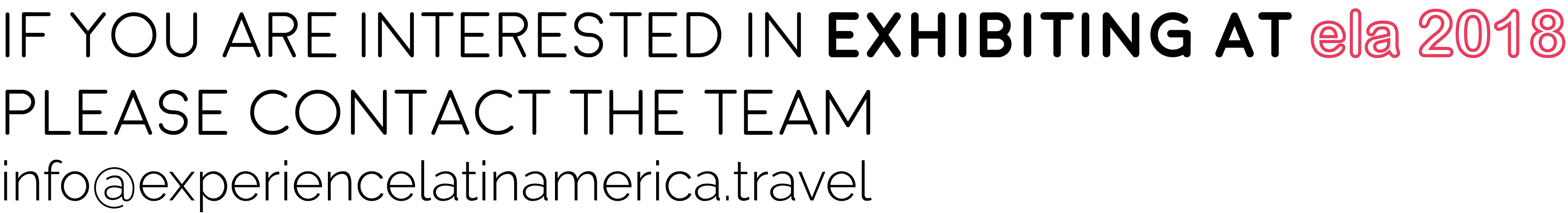 register to exhibit at ela 2018